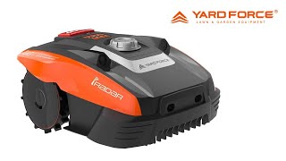 Yard Force Compact 400Ri Robotic Lawnmower [upl. by Leahcir]