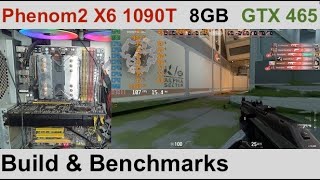 Phenom2 X6 1090T GTX 465 in 2023 benchmarks [upl. by Harikahs]