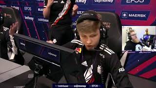 fl0m Reacts To M0NESY 1v4 Clutch csgo fl0m monesy g2 faze aleksib blastpremier niko broky [upl. by Marigold]