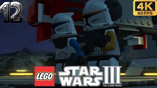 Lego Star Wars III The Clone Wars Walkthrough 12 Rookies 4K 60fps [upl. by Nnaeirrac]