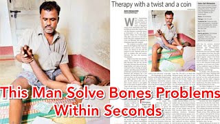 Bone Treatment Within seconds Ayurvedic Asha Kiran Hospital [upl. by Hasen]