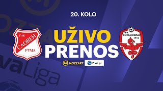 SLOVEN  VOŽDOVAC Mozzart Bet Prva liga Srbije 202425 20 Kolo [upl. by Htur]