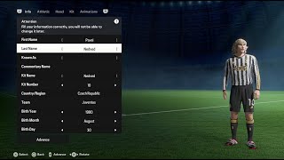 Pavel Nedved FIFA 24 pro clubs look alike tutorial  EA SPORT FC 24  Juventus  Ballon dor [upl. by Erena]