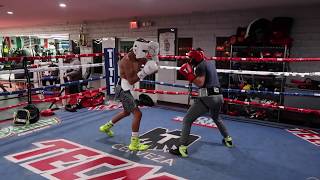 Sparring A 7 Time National Champion Emiliano Vargas [upl. by Yemrej]