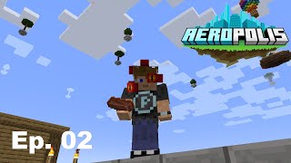 Aeropolis Ep 02 Copper And Mob Farming [upl. by Nemhauser948]