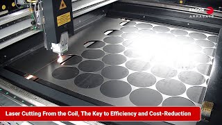 Laser cutting from the coil vs conventional laser cutting from the sheet [upl. by Lashond]