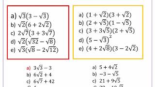 Surds with brackets [upl. by Ahseneuq]