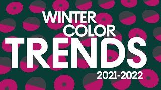 Winter Color Trends 20212022 [upl. by Renard]