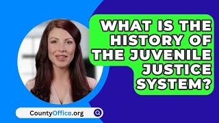 What Is The History Of The Juvenile Justice System  CountyOfficeorg [upl. by Atiuqiram26]