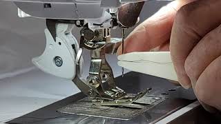 Bernina manual needle threader [upl. by Tem]