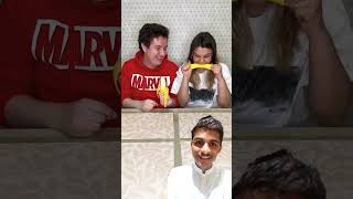 Real or fake banana 🍌challenge challenge banana funny prank [upl. by Kerrin]