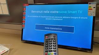 Configurazione guidata AKTV3227H SMART SINTONIZZAZIONE E RIPRISTINO [upl. by Dino]