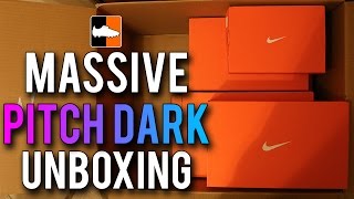 Massive Pitch Dark Nike Football Boots Unboxing [upl. by Rosamond]