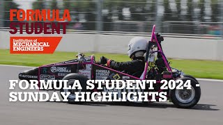 Formula Student 2024  Sunday Highlights [upl. by Longo]