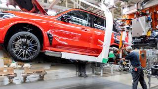 BMW 5Series Manufacturing process The German Factory  Production line from start to finish [upl. by Giesser864]