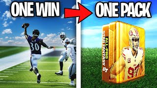 One Win  One INSANE Pack Madden 23 [upl. by Placido]