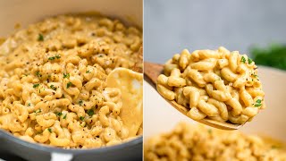 Incredible 15 Minute Vegan Mac and Cheese No Nuts No Potatoes No Carrots [upl. by Oicneconi]