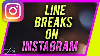 How to Create Spaces in Your Instagram Captions [upl. by Trudy]