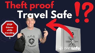 PacSafe TravelSafe Stay Safe with this Anti Theft Portable Safe for Travel [upl. by Suilmann]