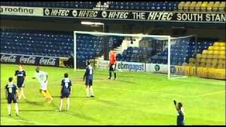 Southend 22 Macclesfield 35 pens  The FA Cup 1st Round Replay  161110 [upl. by Davidson]