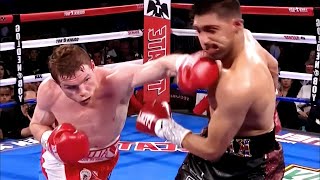 Canelo Alvarez Mexico vs Amir Khan England  KNOCKOUT BOXING fight HD 60 fps [upl. by Alyehs859]