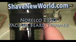 Norelco T980 Vacuum Beard Trimmer [upl. by Marr114]