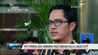 KPK Periksa Adik Gamawan Fauzi [upl. by Eyde702]