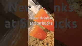 New drinks at Starbucks ￼ [upl. by Biernat]