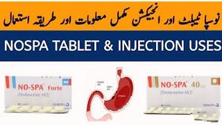 Nospa Forte Tablet Uses  Nospa Tab Uses  Nospa Tab 40mg  No Spa Forte Tablet Uses in Urdu subscr [upl. by Elery]