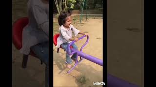 Haniya hadiya 2nd Vlog video bareilly company garden chaat bazar [upl. by Reizarf]