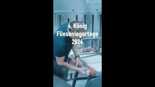 Nur noch 3 Tage bis zu den König Fliesenlegertagen 2024 koenigtools [upl. by Prudence]