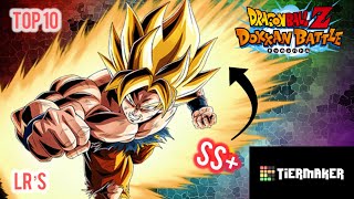 TOP 10 LRS IN DOKKAN TIER LIST AUGUST 2024 DBZ Dokkan Battle [upl. by Anelhtak112]