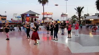 BAILE•PLAZA KASBAH•PLAYA del INGLESMASPALOMAS [upl. by Balf]