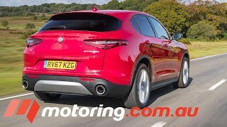 2017 Alfa Romeo Stelvio Review  motoringcomau [upl. by Prospero]