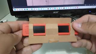 DIY Augmented Virtual Reality Glasses Part 15 Cardboard [upl. by Haney]