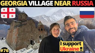 Life in Georgia VILLAGE near RUSSIA 🇬🇪 [upl. by Edsel]