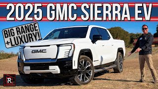 The 2025 GMC Sierra EV Denali Is The Ultimate Luxury Truck With Big Power amp Range [upl. by Shayla]