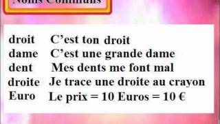 1000 mots indispensabe à connaître en français dictionnaire 312 [upl. by Mann]