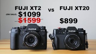 FUJI XT2 ON SALE OR THE FUJI XT20 OR Wait for the Fuji XT3 [upl. by Neelhtak94]