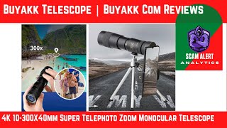 Buyakk Telescope  Buyakk Com Reviews  Scam or Legit [upl. by Kaden]