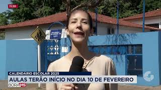 CALENDÁRIO ESCOLAR 2025 AULAS TERÃO INÍCIO NO DIA 10 DE FEVEREIRO [upl. by Pournaras]