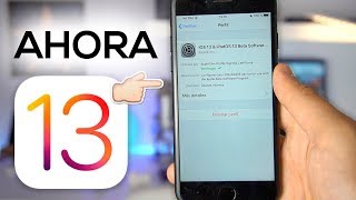 Cómo INSTALAR IOS 13 SIN PC ni ser desarrollador [upl. by Hock]