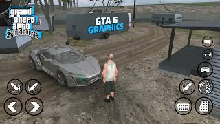 Install Epic Graphics Mod On GTA SAN ANDREAS Android GTA 5 FEATURES INCLUDED [upl. by Nuahsak351]