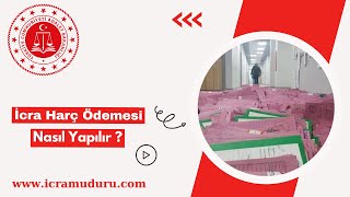 İcra dairesimüdürlüğü harç ödemesi nasıl yapılır  icramudurucom [upl. by Winnifred]