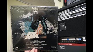 laserdisc star wars cbsfox pal pressing pan scan [upl. by Innavoij817]