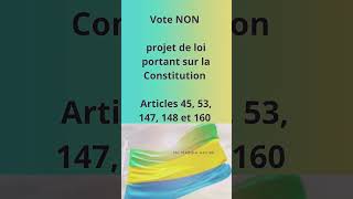 Vote NON au référendum [upl. by Ynamrej814]