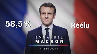 🚨 Emmanuel Macron réélu 🇫🇷 Résultats et explications de lélection présidentielle 2022 REPLAY [upl. by Rombert]