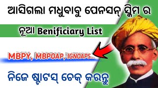 Madhubabu pension yojana beneficiary list 2024 Madhubabu pension list odisha ଭତ୍ତା ନୂଆ ଲିଷ୍ଟ ୨୦୨୪ [upl. by Welcome]