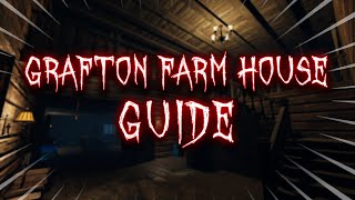 Cursed item locations hiding spots amp breaker locations in Grafton Farm House  Phasmophobia [upl. by Ykroc]