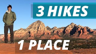 Sedona hiking trails The best ONE stop for all levels Airport Mesa Arizona [upl. by Adnilab]